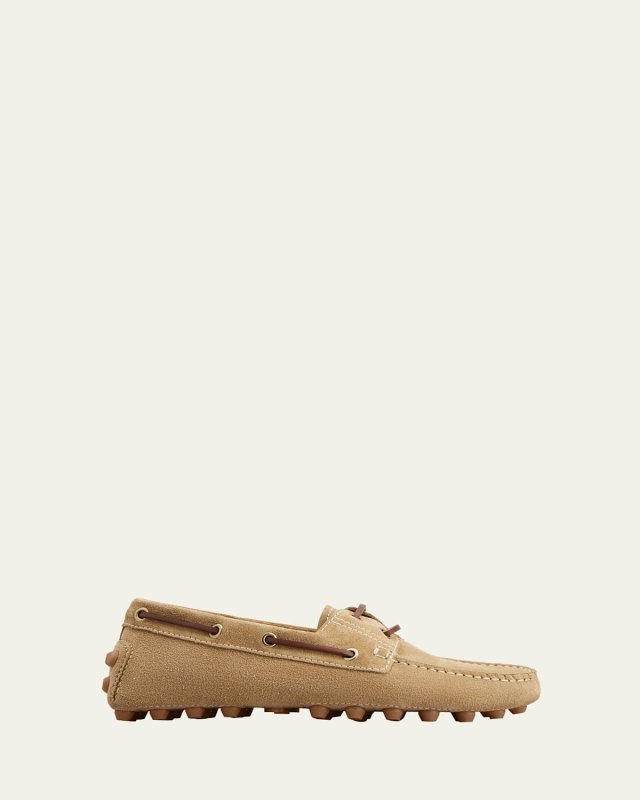 Gommino Suede Moccasin Boat Shoes